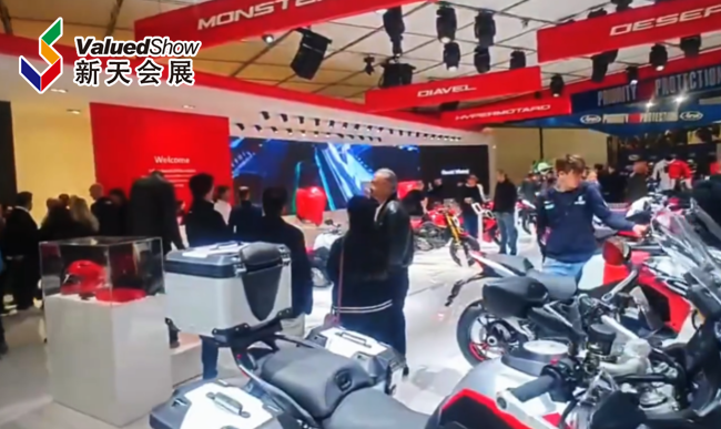 展会视频-2024年意大利米兰两轮车展现场