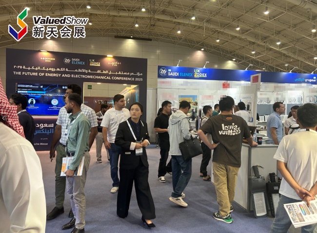 现场图集|2025年沙特利雅得电力及照明展圆满收官!
