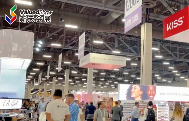 第21届北美拉斯维加斯美容展-开展首日现场盛况！
