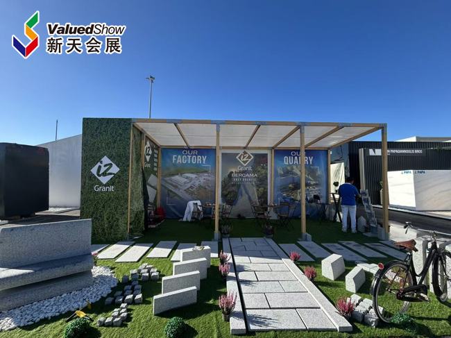 现场图集|2025年意大利维罗纳石材展户外展区现场照片精彩合集