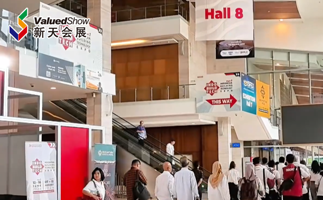展会视频-2024年印尼建材展INDO BUILD TECH  今日盛大开幕！