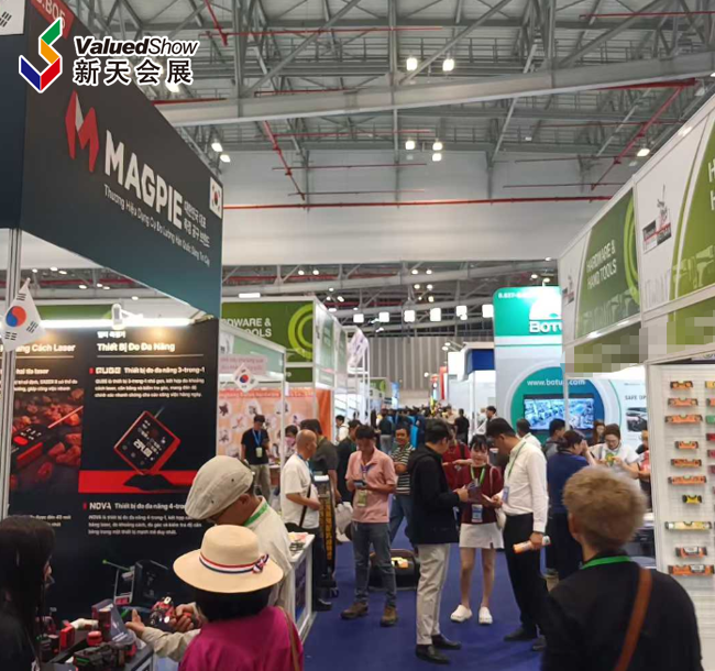 现场精彩|2025年越南胡志明五金工具及紧固件展 VHHE 2025 火热进行中！