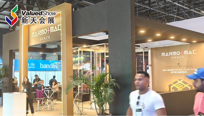 马年石材第一展，巴西圣保罗石材展 Marmomac Brazil 现场精彩画面直击！