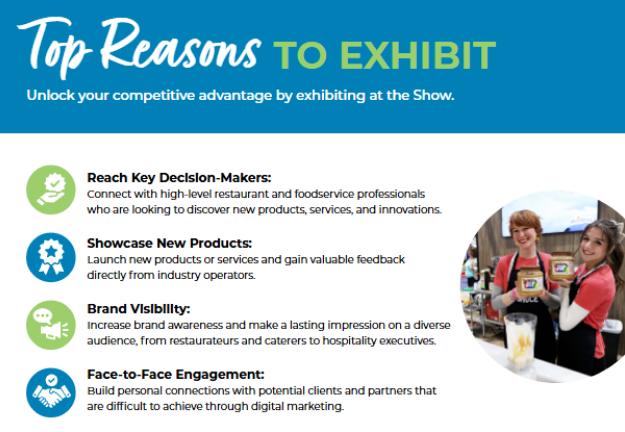 美國芝加哥酒店用品及餐飲展 NRA Show 2026年5月隆重啟幕！參展價(jià)值是？